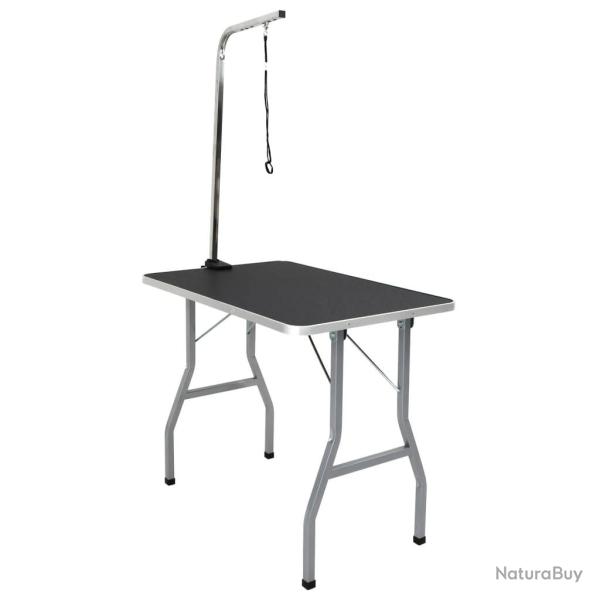 Table de Toilettage Ajustable pour Chiens Chats 1 Potence alsavelo