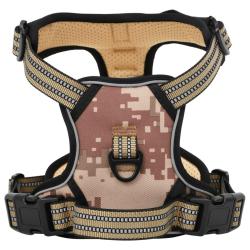 Harnais pour chien avec laisse et collier r&eacute;glables