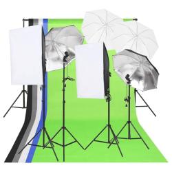 Kit d'&eacute;clairage de studio photo alsavelo