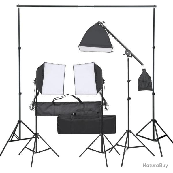 Kit de studio photo avec ensemble d'�clairage alsavelo