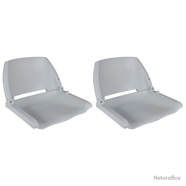Si�ges de bateau lot de 2 Dossier pliable sans oreiller