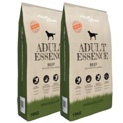 Nourriture s&egrave;che pour chiens Adult Essence Beef 2 pcs 30 kg alsavelo