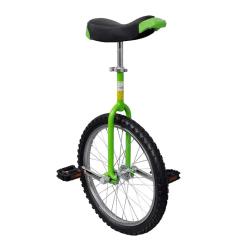 Monocycle r&eacute;glable Vert 20 pouces alsavelo