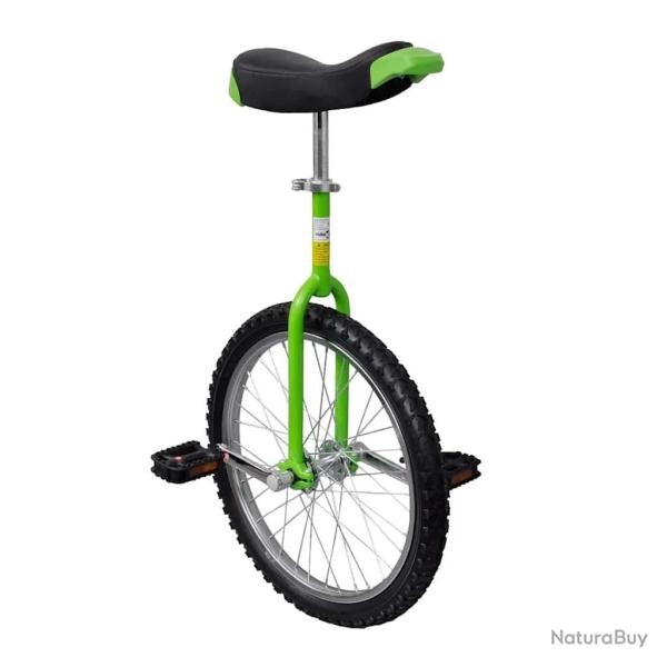 Monocycle r�glable Vert 20 pouces alsavelo