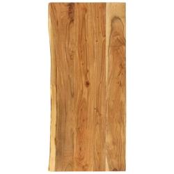 Dessus de meuble-lavabo de salle de bain Acacia 140x52x3,8 cm
