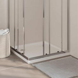 Receveur de douche carr&eacute; ABS Blanc 80x80 cm