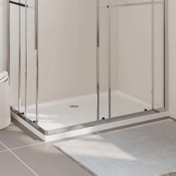 Receveur de douche rectangulaire ABS Blanc 80x120 cm
