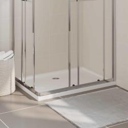Receveur de douche rectangulaire ABS Blanc 70x100 cm