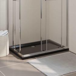 Receveur de douche rectangulaire ABS Noir 70x100 cm