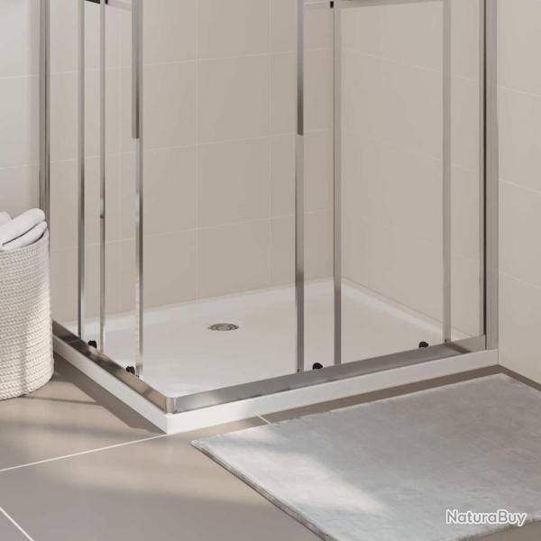 Receveur de douche rectangulaire ABS 80x100 cm