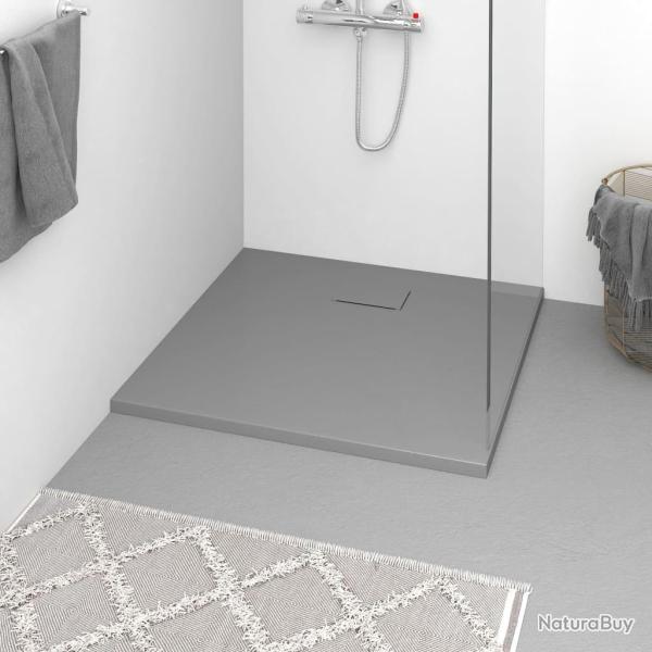 Receveur de douche SMC Gris 90x80 cm alsavelo