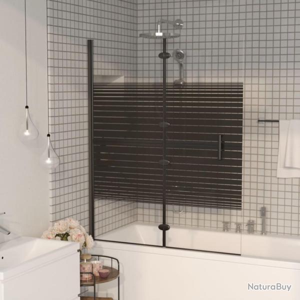Cabine de douche pliable ESG 100x140 cm Noir alsavelo
