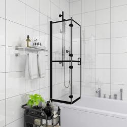 Cabine de douche pliable ESG 80x140 cm Noir alsavelo