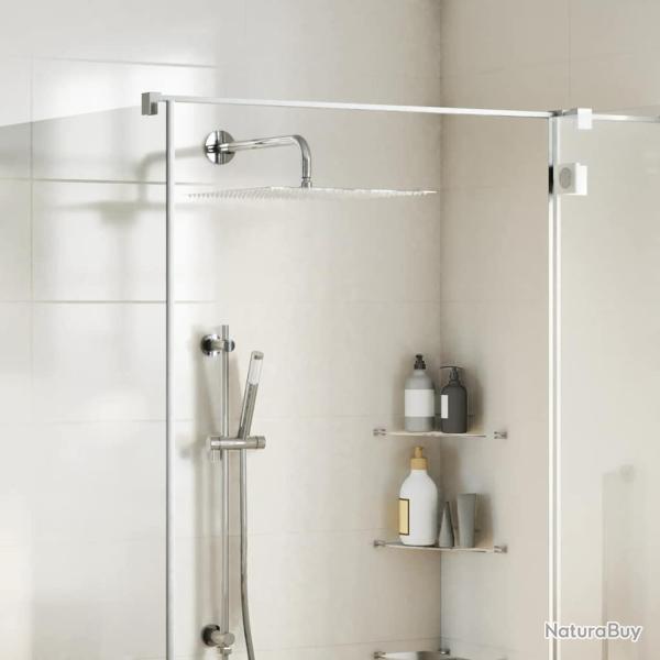 Pomme de douche pluie acier inoxydable 304 40x40 cm carr�e alsavelo