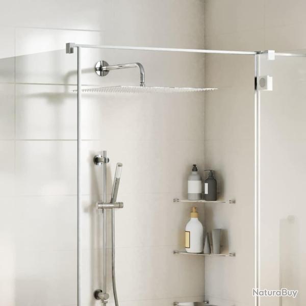 Pomme de douche pluie acier inoxydable 304 50x50 cm carr�e alsavelo