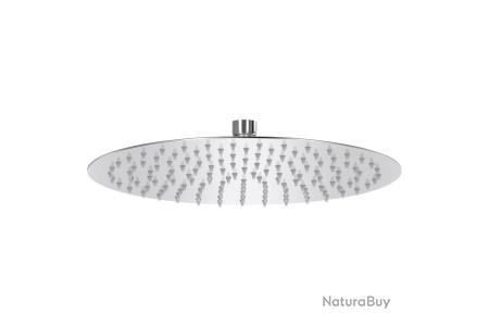 Pommeau De Douche à Effet Pluie En Acier Inoxydable De 30 Cm – Remplacement Réglable