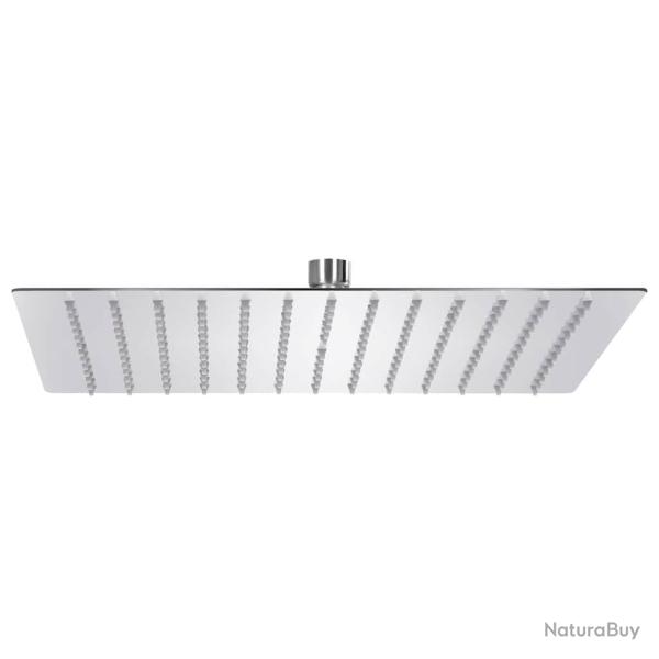 Pomme de douche pluie Acier inoxydable 304 30x30 cm Carr�e