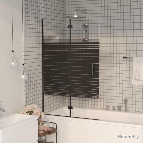 Cabine de douche pliable ESG 80x140 cm Noir alsavelo