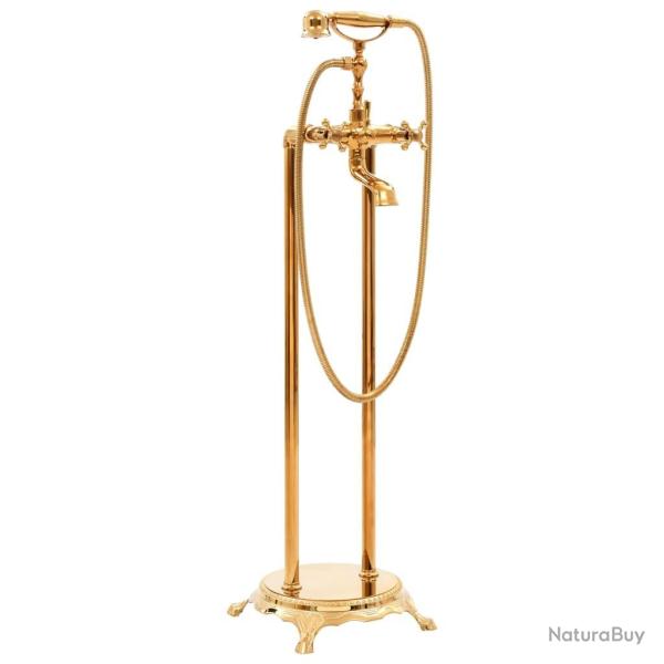 Robinet de baignoire sur pied Acier inoxydable 99,5 cm Dor� alsavelo