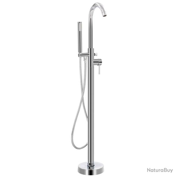 Robinet de baignoire sur pied Acier inoxydable 118,5 cm