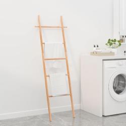 &Eacute;chelle &agrave; serviettes 170 cm Bois massif de noyer