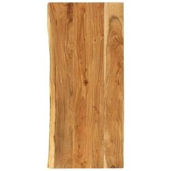 Dessus de meuble-lavabo de salle de bain Acacia 114x52x2,5 cm