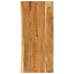 Dessus de meuble-lavabo de salle de bain Acacia 140x52x2,5 cm