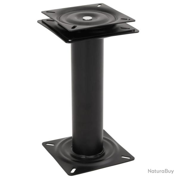 Pi�destal de si�ge de bateau avec si�ge pivotant � 360 acier