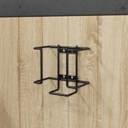 Support &agrave; l&eacute;cher le sel noir acier