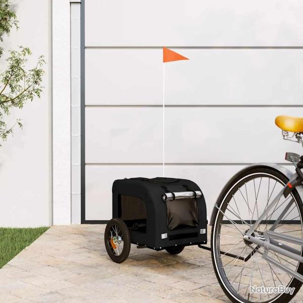Remorque de v�lo pour animaux de compagnie noir