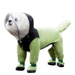 Manteaux imperm&eacute;ables pour petits chiens, confortables, en TPU, imperm&eacute;ables, v&ecirc;tements de pluie pou