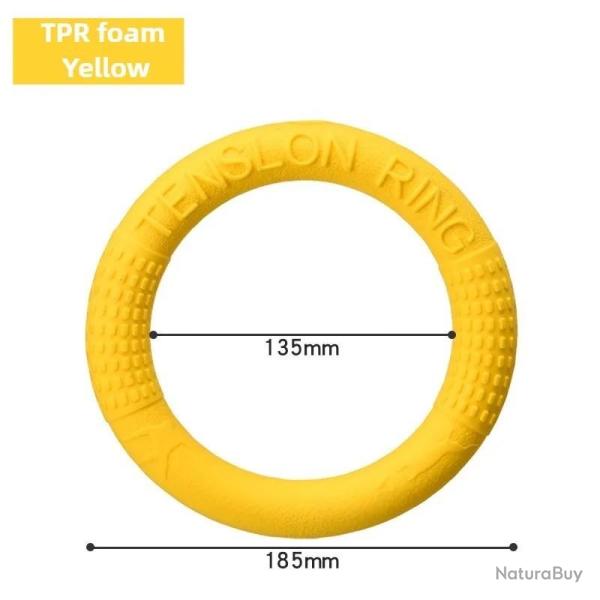 Jouets pour chiens, disque volant pour animaux de compagnie, anneau d'entra�nement, mat�riau TPR, in