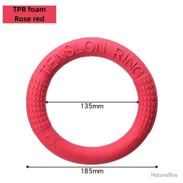 Jouets pour chiens, disque volant pour animaux de compagnie, anneau d'entra�nement, mat�riau TPR, in