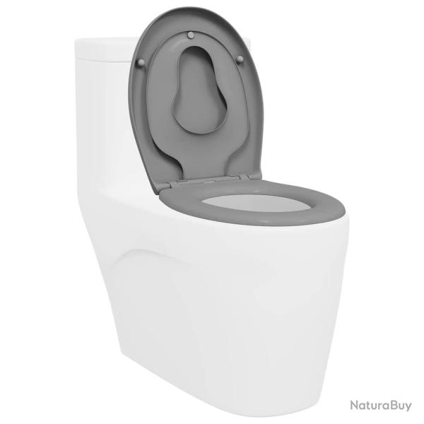 Si�ge de toilette familial avec si�ge pour enfant Lib�ration rapide Duroplast
