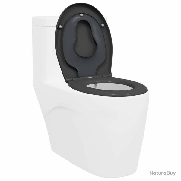 Si�ge de toilettes familial avec si�ge pour enfant Quick Release Duroplast