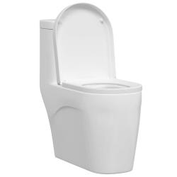 Si&egrave;ge de toilette Blanc 48 x 36,5 x 4,5 cm Polypropyl&egrave;ne