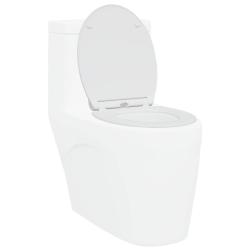 Si&egrave;ge de toilette Blanc 47 x 37,5 x 3,8 cm Duroplast