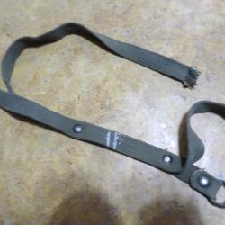 Mentonni&egrave;re jugulaire casque parachutiste TAP 56 para Alg&eacute;rie AFN Suez Kolwezi l&eacute;gion authentique 2