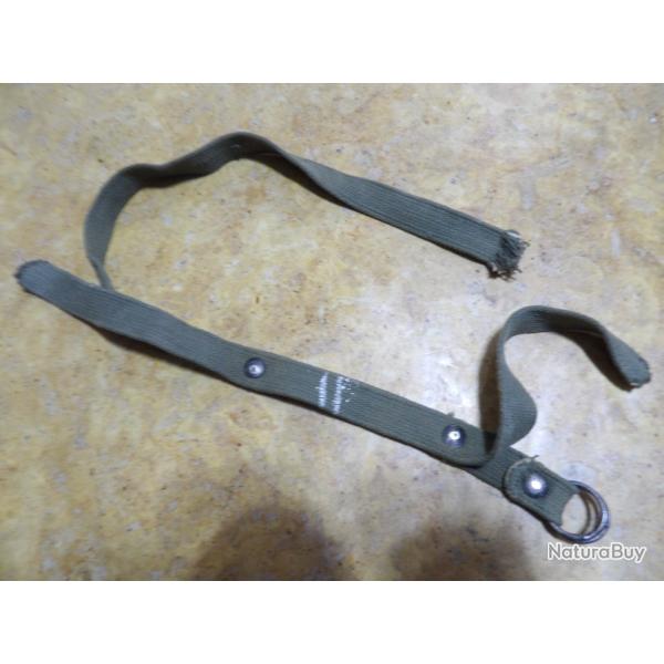 Mentonni�re jugulaire casque parachutiste TAP 56 para Alg�rie AFN Suez Kolwezi l�gion authentique 2