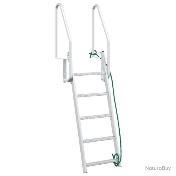 �chelle de quai Autre Argent 58 x 77 x 191 cm Aluminium