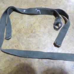 Mentonni&egrave;re jugulaire casque parachutiste TAP 56 para Alg&eacute;rie AFN Suez Kolwezi l&eacute;gion authentique 3