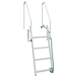 &Eacute;chelle de quai Autre Argent 58 x 77 x 166 cm Aluminium