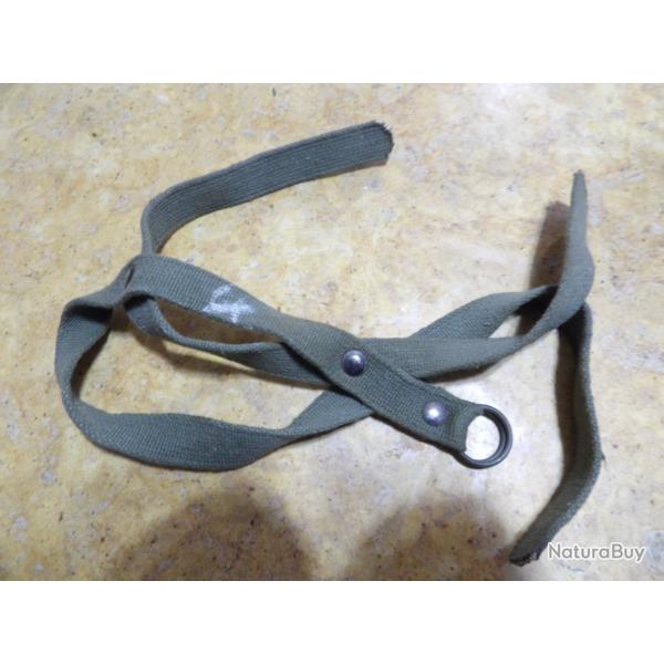 Mentonni�re jugulaire casque parachutiste TAP 56 para Alg�rie AFN Suez Kolwezi l�gion authentique 4