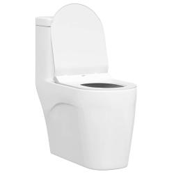 Si&egrave;ge de toilette R&eacute;glable Blanc 50 x 36,5 x 5 cm Polypropyl&egrave;ne