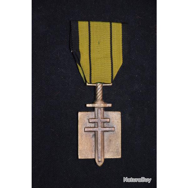 CROIX DES COMPAGNONS DE LA LIBERATION-2� GUERRE MONDIALE 1939/1945-RESISTANCE-FRANCE LIBRE