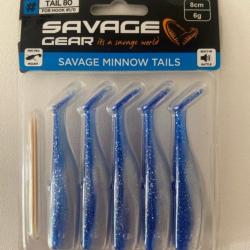 Lot de 3 sachet de 5 leurre souple Savage gear soit 15 leurre souple de 3 coloris diff&eacute;rents