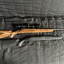Carabine Savage Axis XP occasion 30-06 + crosse origine