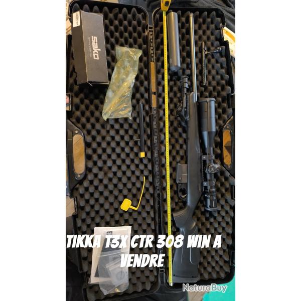 Carabine 308 win Tikka T3X CTR