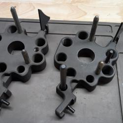 Vends 2 t&ecirc;tes de conversion pour presse Dillon 1050