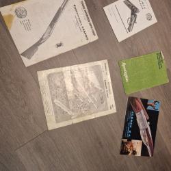 Lot de 5 prospectus livret chapuis rewington B12....